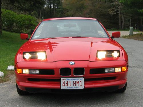 1991 bmw 850i, low miles, v12 5.0l, auto