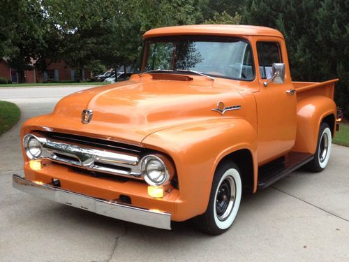 1956 ford f-100, original .223, chassis, suspension, 3 on the three