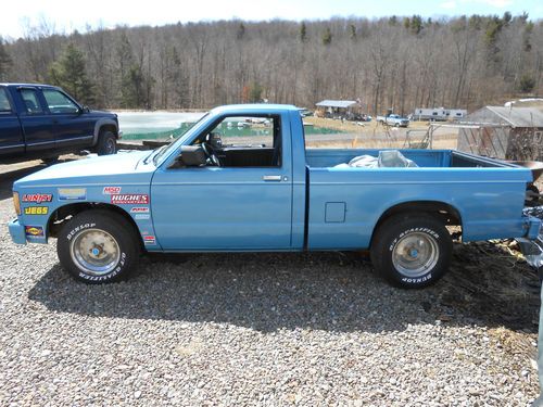 1983 chevy s10 2wd short box 355 ci. automatic aluminum heads