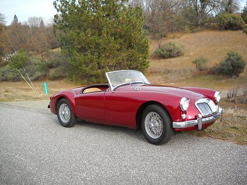 1959 mga. this is a fresh body on restoration with less than 500 miles on it.