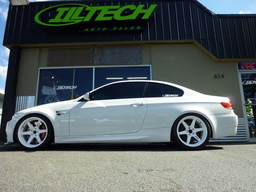 Bmw e92 m3 coupe [no reserve!] ess 625 hp supercharged/moton suspension/stoptech