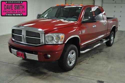 2007 mega cab short box heated leather tube steps tint tow hitch spray liner