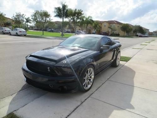 Fully loaded, non smoker, like new - 2009 ford mustang shelby gt500 coupe