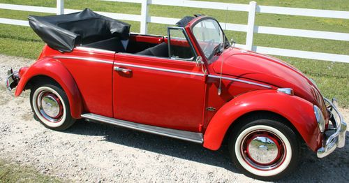 Beautifully restored classic beetle, only 62k miles! watch video