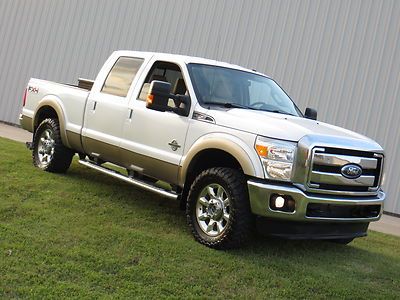 11 f250 lariat warranty (6.7) 1-owner camera heated &amp; cooled seats 4wd 35s tx