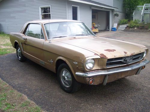 1965 ford mustang project (factory 4 speed, complete car)