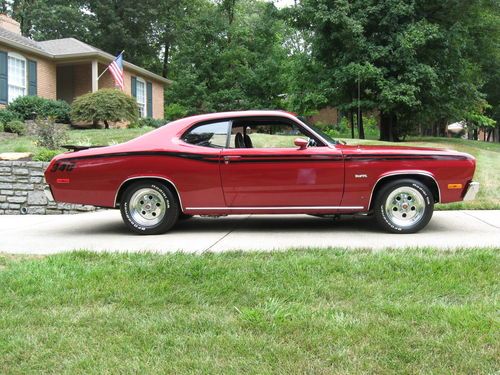 1973 plymouth duster 340 - original 340 duster - total restoration - awesome