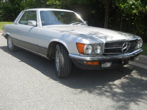 1980 mercedes benz 450 slc nice strong running classic sports car