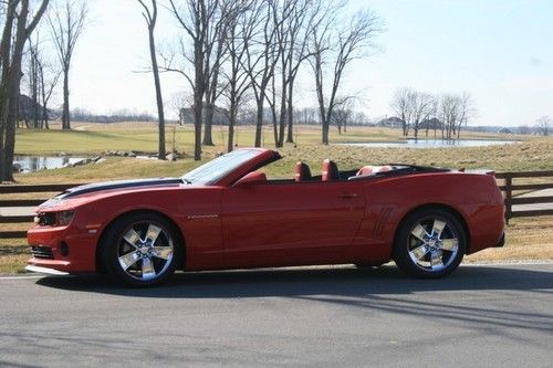600 hp slp zl 2ss convertible conv victory red we finance loudmouth exhaust