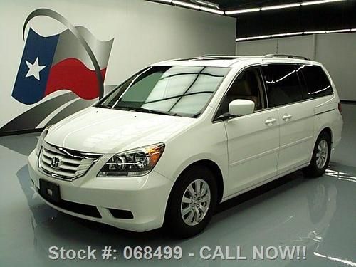 2010 honda odyssey ex-l 8-pass leather sunroof only 15k texas direct auto
