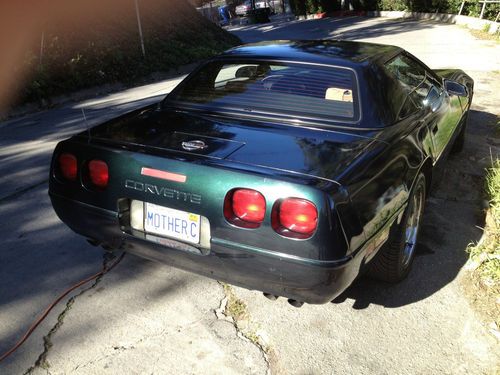 1991 corvette convertible with removable hard top