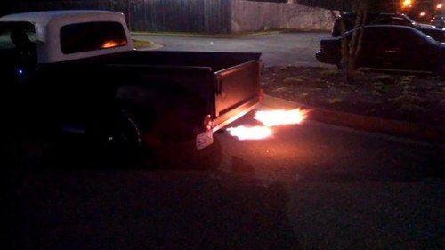 No reserve 1963 ford f100 all original - old school - hot rod - fire thrower