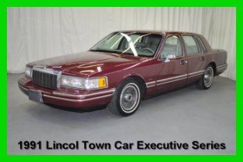 1991 lincoln town executive series car only 85k no reserve