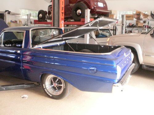 1964 ford ranchero cobalt blue v8 5 speed