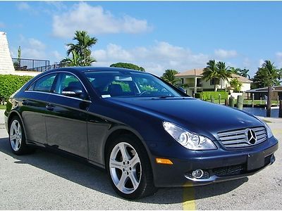Mint! low miles! mercedes cls550! nav! snrf! htd a/c sts! cd chngr! call now!!
