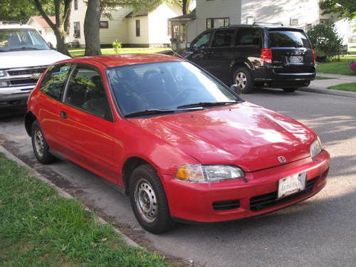 1993 honda civic cx hatchback 3-door 1.5l