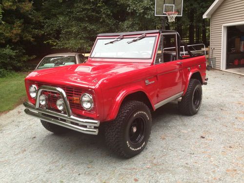 72 bronco 351w 3spd.  looks, drives and sounds incredible