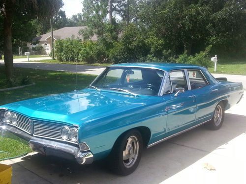 1968 ford galaxie 500 rebuilt 302 and new paint runs and drives nice car