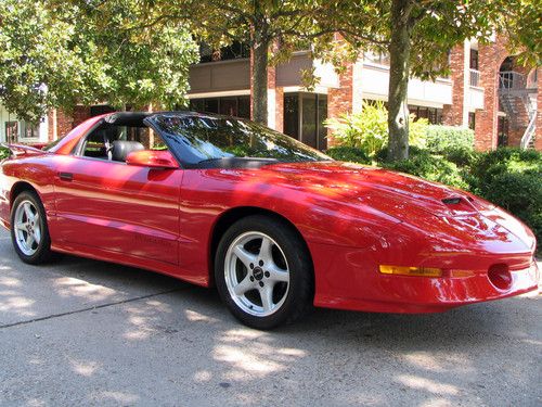 1996 ws6 red t-top trans am lt-1 ram air automatic transmission