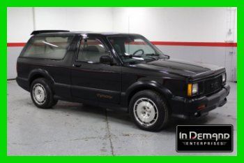 1993 typhoon syclone 4.3l v6 turbo awd 4wd motor leather low-miles clean-carfax!