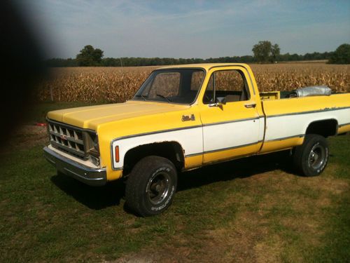 1978 gmc truck 4x4 with 3 inch lift