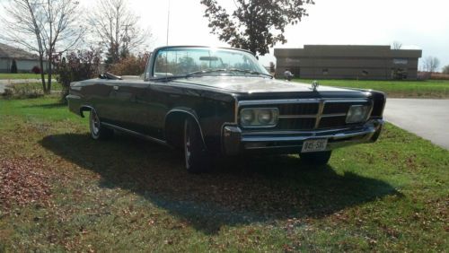 1965 chrysler imperial crown convertible  2 door  celebrity owned