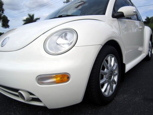 **florida gorgeous vw beetle gls 72k original miles! never in snow! leather*