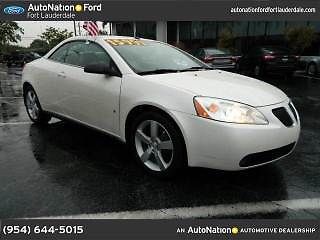 2008 pontiac g6 2dr conv gt v6 extra clean low miles one owner automatic ! ! ! !