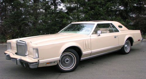 1978 lincoln mark v - cartier edition; ultra-clean original, drive it anywhere!!