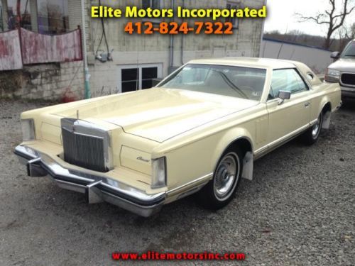 1977 lincoln mark v 2 door coupe 55k miles!!!!