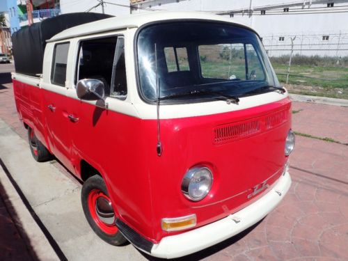 1968 vw double cab pick up truck, custom canopy, motor out rebuild