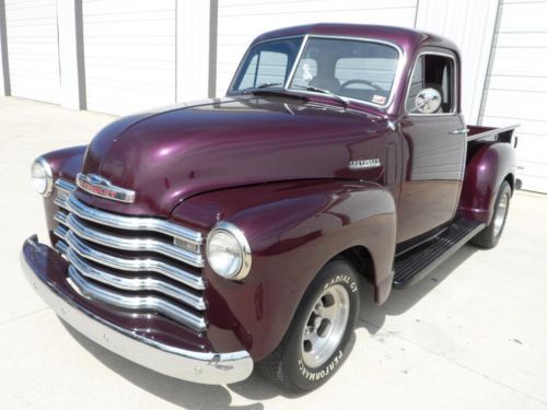 Chevy 3100 short bed five window pickup numbers matching original engine