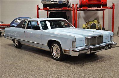 1976 lincoln continental town coupe 35,000 actual miles best avaiable anywhere !