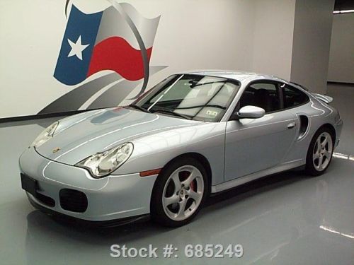 2003 porsche 911 turbo 6-spd 450 hp x50 pkg sunroof 21k texas direct auto