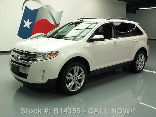 2011 ford edge limited nav rear cam htd leather 36k mi texas direct auto
