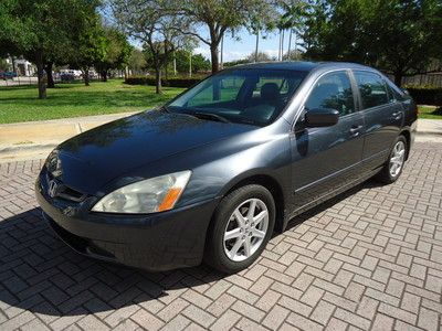 Florida 04 accord 1-owner clean carfax winter package 3.0l v6 sunroof no reserve