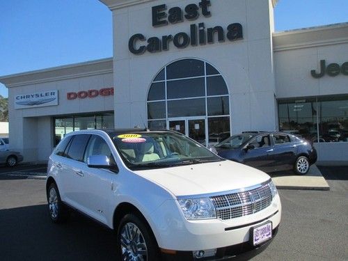 2010 lincoln mkx leather sunroof certified factory warranty no money down