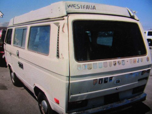 1982 vw vanagon westfalia camper original