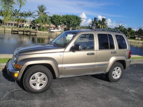 06 jeep liberty limited 4x4 diesel*1 owner*rare to find*ex-cond*dlr srvcd*fla