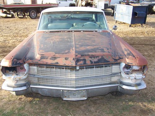 1963 cadillac coupe deville   solid body &amp; frame     no reserve!!
