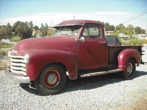 1952 chevy 5 window truck