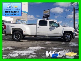 Duramax diesel dually*one owner trade in*ltz*only 26000 miles!! sun roof*leather