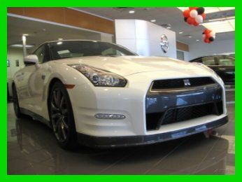 14 new pearl white gtr 3.8l v6 twin turbo awd dual clutch 545 hp coupe*florida