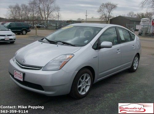 2008 toyota prius hybrid silver very nice runs great automatic one owner