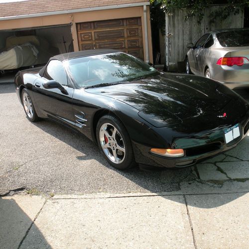 2000 corvette c5 convertible triple black 17k loaded beautiful low low miles