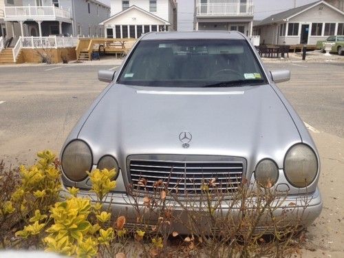 1998 mercedes benz e 450 silver entire car for body parts pick up only