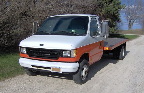 Ford e super duty flatbed van cab duelly