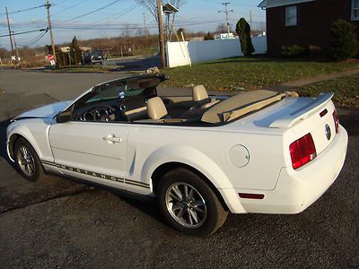 Mustang convertible salvage rebuildable repairable damaged project wrecked fixer