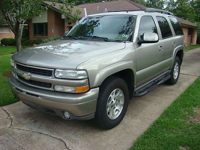 2002 tahoe z71 chevrolet 4wd one owner extremely clean highway miles!!!