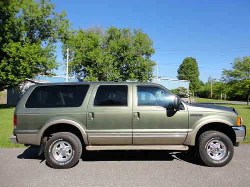 2000 excursion 4x4 limited diesel 7.3 powerstroke  82000 miles clean no reserve